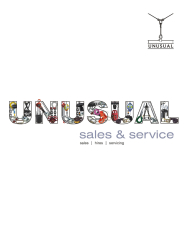 Unusual-sales and service